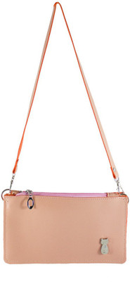 

Heels & Handles Women Casual Beige Leatherette Sling Bag