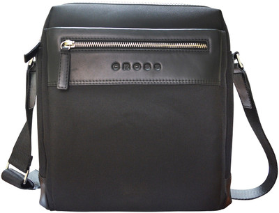 

Cross Men Black Nylon, Genuine Leather Sling Bag
