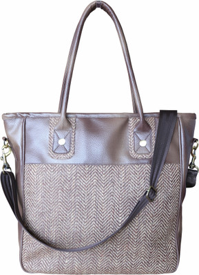

Angesbags Women Brown Jute Sling Bag