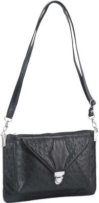 

Metro Girls Casual Black PU Sling Bag