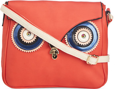 

Vero Couture Women Casual Orange PU Sling Bag