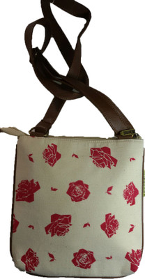 

Baabo Girls Casual Beige Canvas Sling Bag
