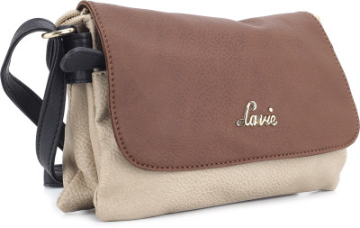 

Lavie Women Casual Brown, Beige Sling Bag, Beige;brown