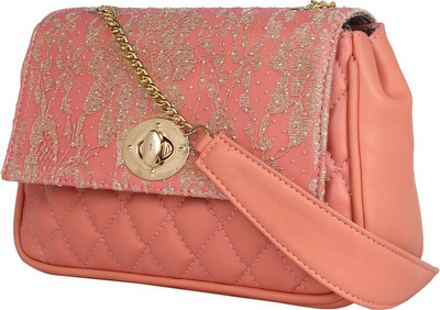 

Mastani Women Evening/Party Orange PU Sling Bag