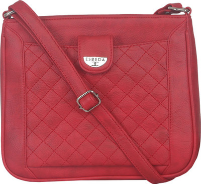 Esbeda Red Sling Bag At Rs.948 Price reviews Specs 13290