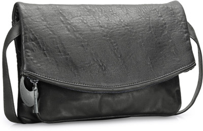 

Phive Rivers Women Casual Grey Genuine Leather Sling Bag