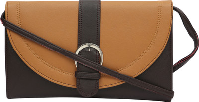 

Felicita Women Casual Brown PU Sling Bag