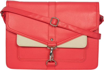 

Adaira Girls Casual Pink PU Sling Bag
