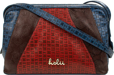 

Holii Women Casual Multicolor Genuine Leather Sling Bag