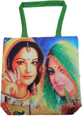 

PoojaJcollection Girls Casual Multicolor Canvas, Silk Sling Bag
