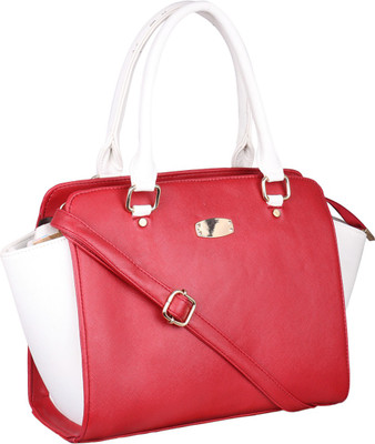 

Speed X Fashion Girls Casual Red, White PU Shoulder Bag