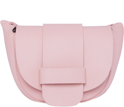 

Fur Jaden Women Formal Pink PU Sling Bag