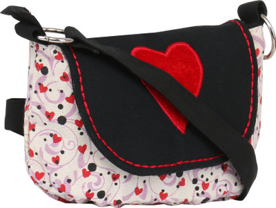 

Pickpocket Women Casual Black Canvas Sling Bag