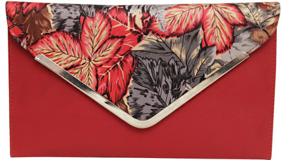 

Genpurs Women Casual Red Velvet Sling Bag