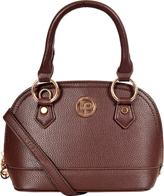 

Lino Perros Women Casual Brown Leatherette Sling Bag