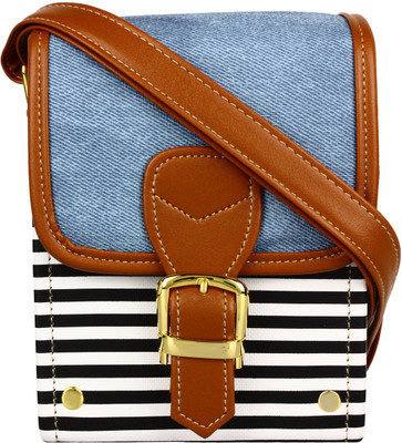 

Brazeal studio Women Casual Multicolor PU Sling Bag