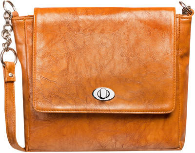 

Louise Belgium Women Casual Brown Leatherette Sling Bag