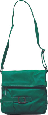 

Fostelo Women Casual Green PU Sling Bag
