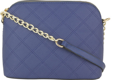 

Alvaro Castagnino Women Casual Blue PU Sling Bag