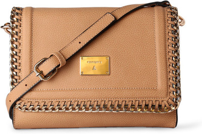 

Van Heusen Women Brown PU Sling Bag