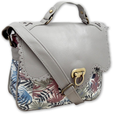 

Hi Look Women Casual Brown PU Sling Bag