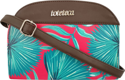 

Toteteca Bag Works Women Casual Multicolor PU Sling Bag