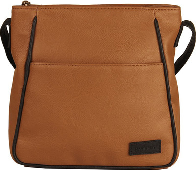

Purseus Women Casual Tan PU Sling Bag