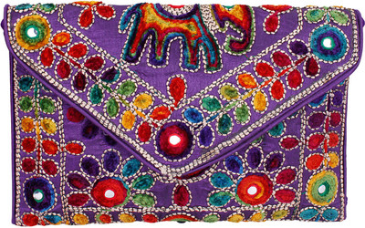 

Papsara Women Casual Multicolor Cotton Sling Bag