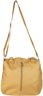 

Radhe Collection Women Casual Beige Leatherette Sling Bag