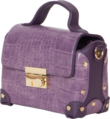 

Gatasmay Girls Formal Purple Leatherette Sling Bag
