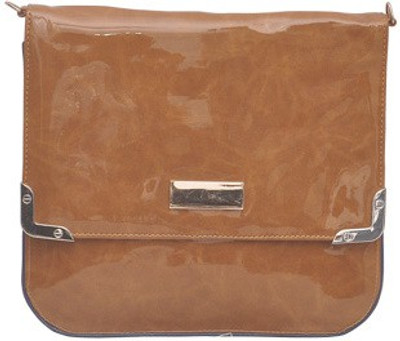 

Pretty Krafts Women Casual Brown Jute Sling Bag