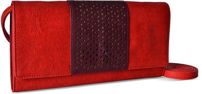 

Baggit Casual Red Clutch