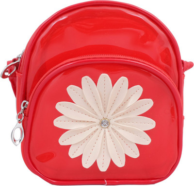 

Super Drool Women Casual Red PU Sling Bag