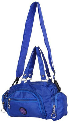 

Cottage Accessories Women Casual Blue Canvas Sling Bag
