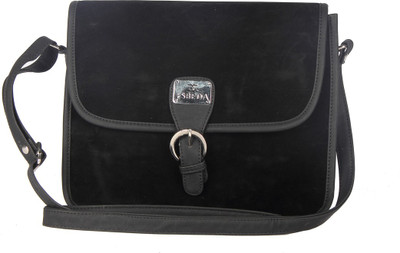 

Esbeda Women Casual Black PU Sling Bag