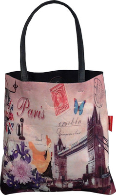 

Wrap Women Multicolor Polyester Hand-held Bag