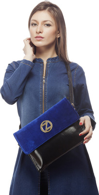 

Osaiz Women Casual Black PU Sling Bag