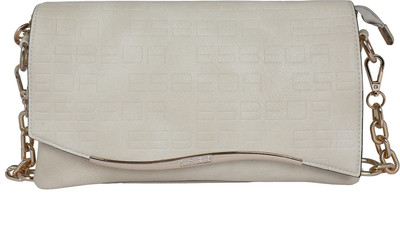 

Esbeda Girls Evening/Party Beige PU Sling Bag