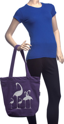 

Orange Bunch Women Casual Purple Canvas Shoulder Bag