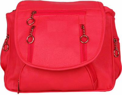

Sr Sales Women Casual Red PU Sling Bag