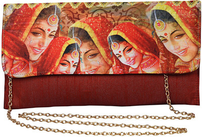

Decot Paradise Women Maroon Silk Sling Bag