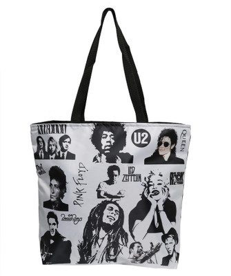 Neev Girls Casual White Polyester Tote