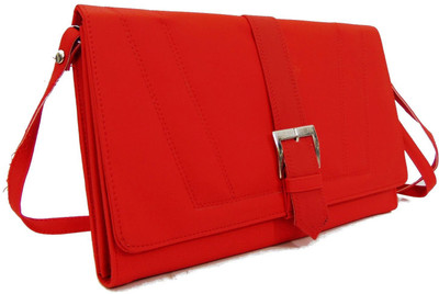 

Estoss Women Casual Red PU Sling Bag