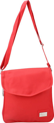 

Cottage Accessories Women Red PU Sling Bag