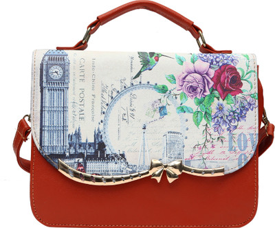 

Hawai Women Evening/Party Multicolor PU Sling Bag