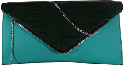 

MIRAC Girls Evening/Party Blue, Green PU Sling Bag