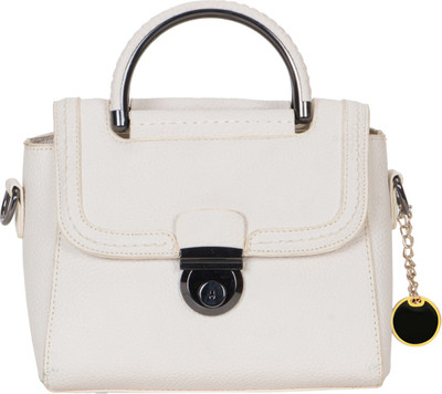 

Crawler Girls Casual Beige Leatherette Hand-held Bag