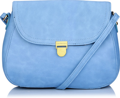 

Caprese Women Casual Blue Leatherette Sling Bag