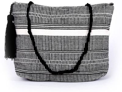 

Diwaah Women Casual Black Cotton Sling Bag