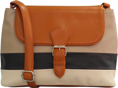 

Toteteca Women Casual Multicolor PU Sling Bag